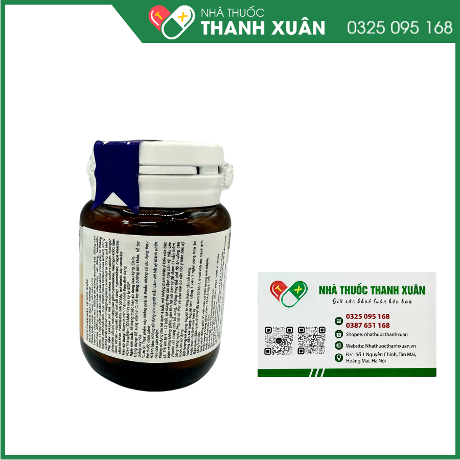 Viên uống Blackmores Bio C 1000mg giúp bổ sung vitamin C, hỗ trợ tăng cường sức khỏe